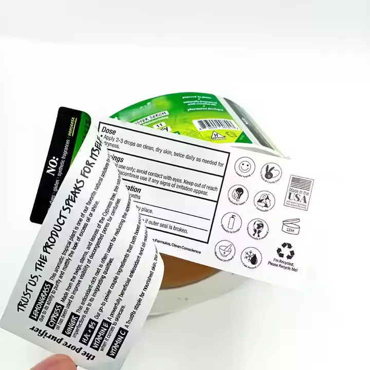 Flerlagsetiketter kommer inn i markedet.
