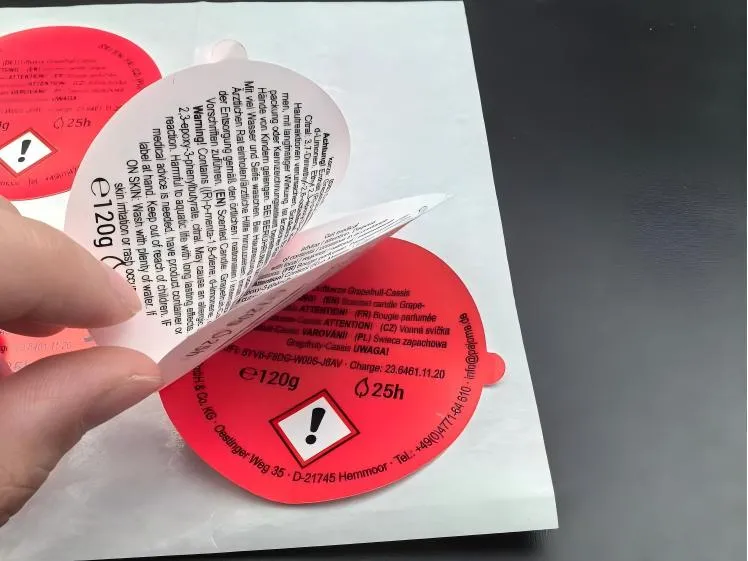 Polske kunder bestiller flerlags etikettemballasje og forsendelse