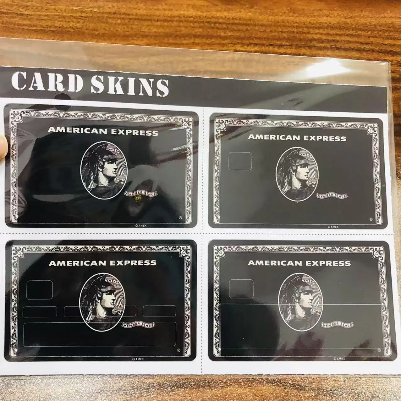 Her kan du finne kredittkortklistremerkene du ønsker