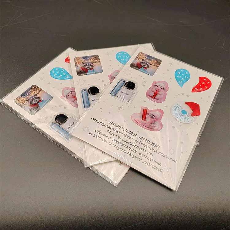 3D Epoxy Resin-klistremerke