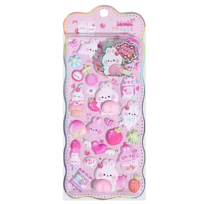 3D Squishy Butt-klistremerker