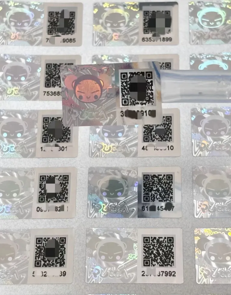 QR-kode Anti-Counterfeiting Labels