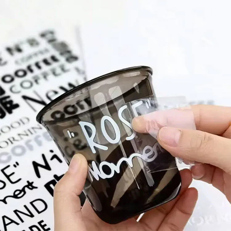 UV-overføringskopp-klistremerker