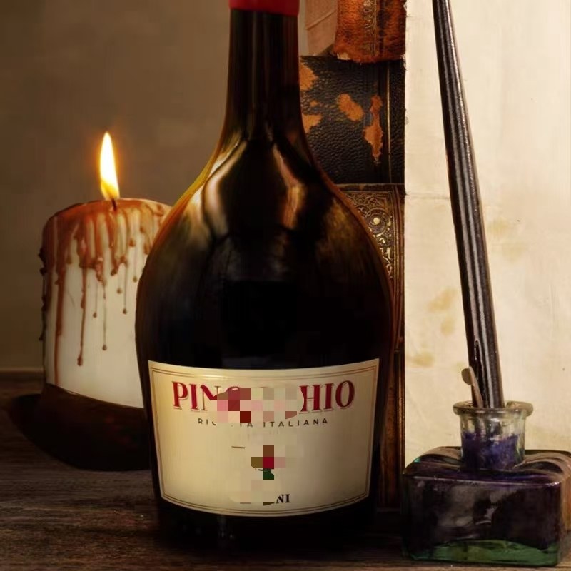 Vinflaske klistremerker